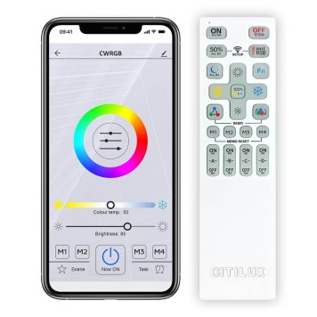 Светильник потолочный Citilux Диамант Смарт CL713A100G-1