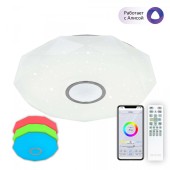 Светильник потолочный Citilux Диамант Смарт CL713A80G