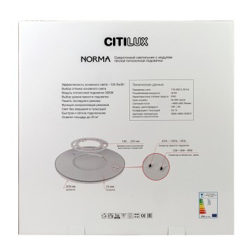 Светильник потолочный Citilux Norma CL748500-11