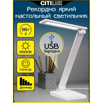 Лампа настольная Citilux Ньютон CL803080-10