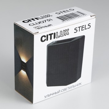 Уличный настенный светильник Citilux Stels CLU0731-9
