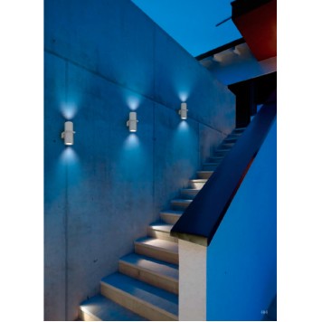 Уличный настенный светильник Crystal Lux CLT 021W WH-2