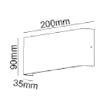 Бра Crystal Lux CLT 323W200 AL-1