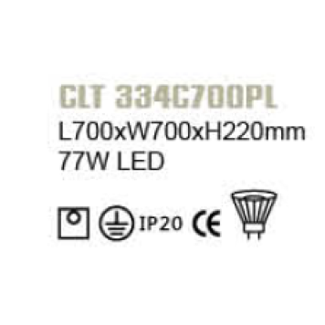 Светильник потолочный Crystal Lux CLT 334C70PL-1