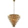 Люстра Crystal Lux ABIGAIL SP-PL15 D620 GOLD/AMBER