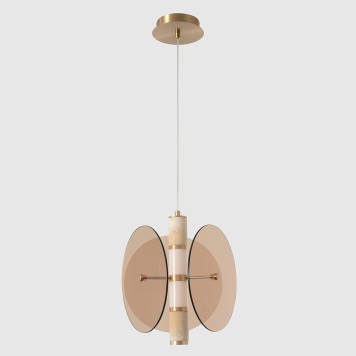 Люстра Crystal Lux AMARILLO SP12W LED BRASS-2