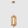 Люстра Crystal Lux AMARILLO SP18W LED BRASS