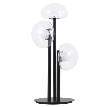 Лампа настольная Crystal Lux BOSQUE LG3 BLACK/TRANSPARENT-1