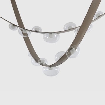 Светильник потолочный Crystal Lux BOSQUE SP7 L3000 GREY/TRANSPARENT-2