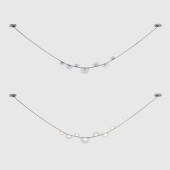 Светильник потолочный Crystal Lux BOSQUE SP7 L3000 GREY/TRANSPARENT