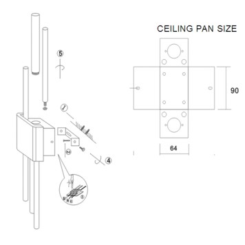 Бра Crystal Lux CARTA AP6W LED GREEN/BRASS-2