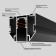 Шинопровод Crystal Lux SPACE 48V 2m CLT 0.133 01 L2000 BL