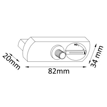 Коннектор питания Crystal Lux CLT 0.212 02 BL-1