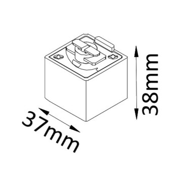 Коннектор питания Crystal Lux CLT 0.212 03 BL-1