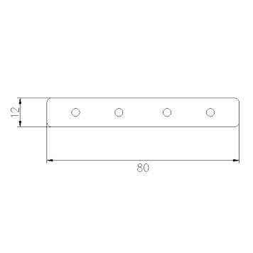 Соединитель прямой Crystal Lux SPACE 48V CLT 0.223 08-1