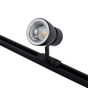 Трековый светильник Crystal Lux CLT 0.31 009 BL-CH