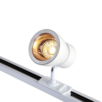 Трековый светильник Crystal Lux CLT 0.31 009 WH-GO-1