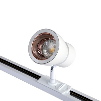 Трековый светильник Crystal Lux CLT 0.31 009 WH-GO