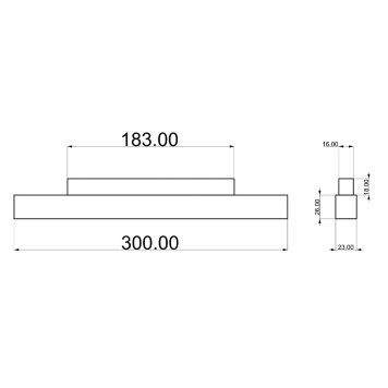 Трековый светильник Crystal Lux SPACE 48V CLT 0.33 001 12W WH M4000K-3
