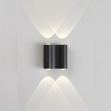 Уличный настенный светильник Crystal Lux CLT 022W2 BL 4000K-1