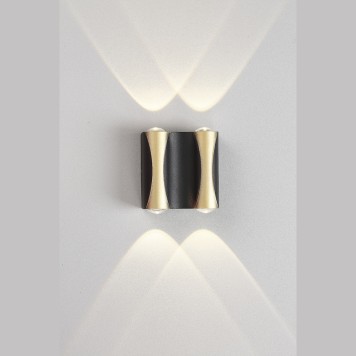 Уличный настенный светильник Crystal Lux CLT 022W2 BL-GO 4000K-1