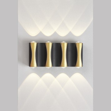 Уличный настенный светильник Crystal Lux CLT 022W4 BL-GO 4000K-1