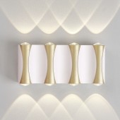 Уличный настенный светильник Crystal Lux CLT 022W4 WH-GO 4000K