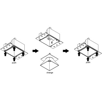 Светильник точечный Crystal Lux CLT 051C1 WH-GO-3
