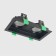 Светильник точечный Crystal Lux CLT 068C2 BL