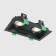 Светильник точечный Crystal Lux CLT 068C2 BL