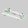 Светильник точечный Crystal Lux CLT 068C3 WH