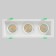 Светильник точечный Crystal Lux CLT 068C3 WH