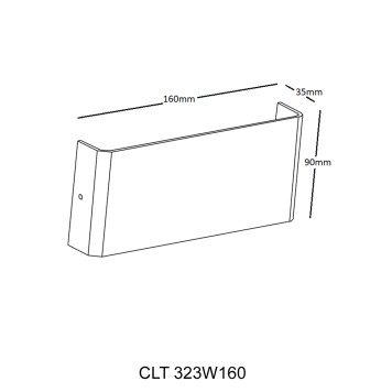 Бра Crystal Lux CLT 323W160 BL-1