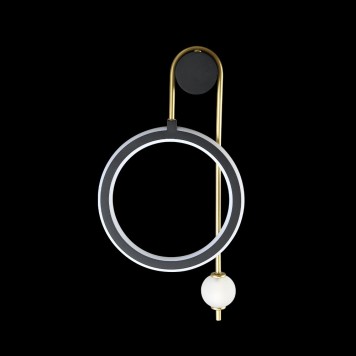 Бра Crystal Lux CORIDA AP25W LED BLACK/GOLD-5