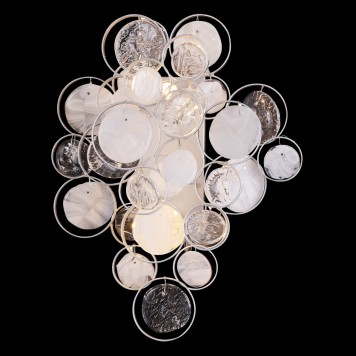 Бра Crystal Lux DESEO AP2 SILVER-1