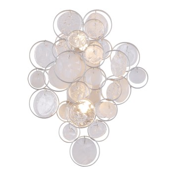 Бра Crystal Lux DESEO AP2 SILVER