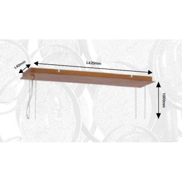 Люстра Crystal Lux DESEO SP12 L1000 GOLD-1