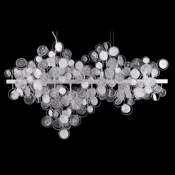 Люстра Crystal Lux DESEO SP12 L1000 SILVER-1