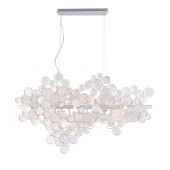 Люстра Crystal Lux DESEO SP12 L1000 SILVER