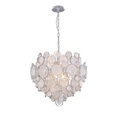Люстра Crystal Lux DESEO SP6 D460 SILVER