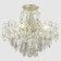 Светильник потолочный Crystal Lux ESMIRALDA PL4 SILVER