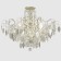 Светильник потолочный Crystal Lux ESMIRALDA PL9 SILVER