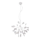 Люстра Crystal Lux EVITA SP36 WHITE/TRANSPARENT