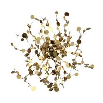 Бра Crystal Lux Garden AP-PL3 D400 GOLD