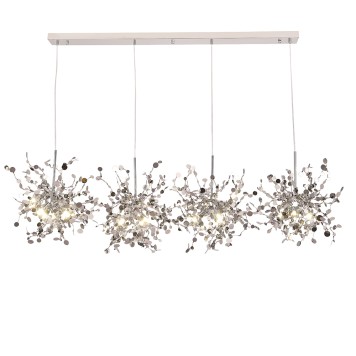 Люстра Crystal Lux GARDEN SP3х4 L1600 CHROME