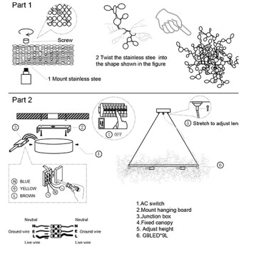 Люстра Crystal Lux Garden SP9 D800 CHROME-3