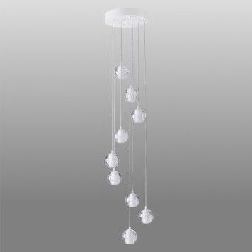 Люстра Crystal Lux GASPAR SP9 D300 WHITE-4
