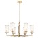 Люстра Crystal Lux GLORIA SP6 BRASS