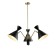 Люстра Crystal Lux JOVEN SP3 GOLD/BLACK