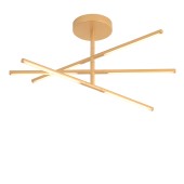 Светильник потолочный Crystal Lux LARGO PL32W D730 GOLD